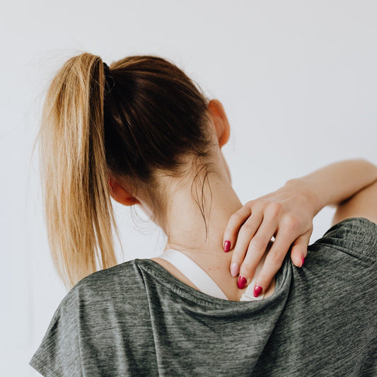 how to self massage upper trapezius muscle