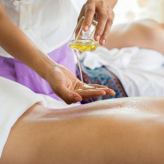massage with oil benefits