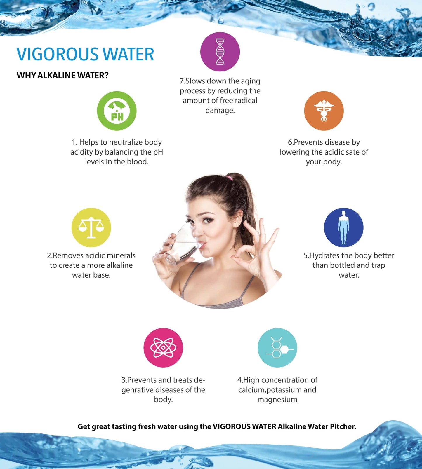 Vigorous Premium Alkaline Replacement Filter