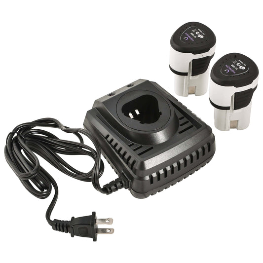 Replacement Battery Charger with 2 Batteries