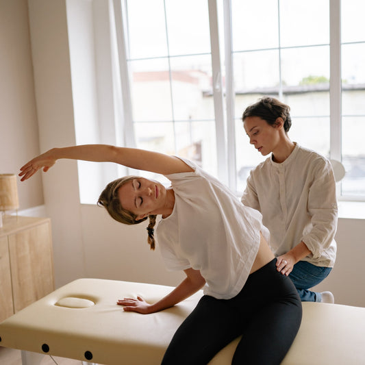 is it good to massage muscles while stretching